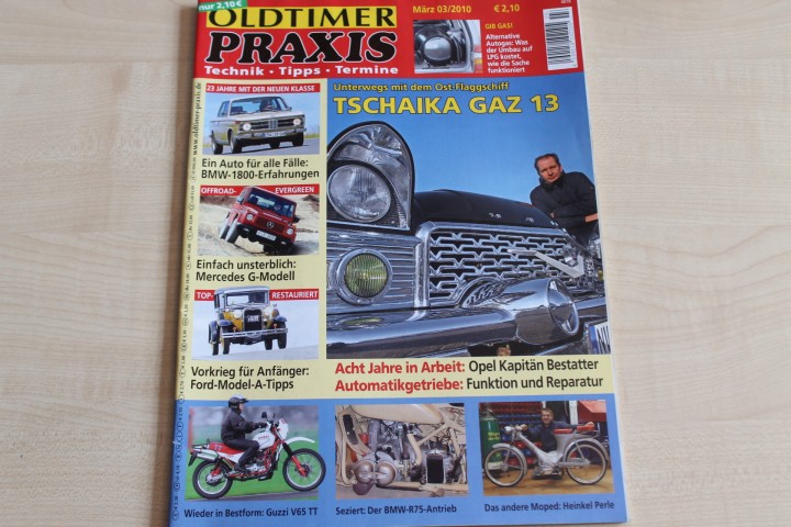 Deckblatt Oldtimer Praxis (03/2010)